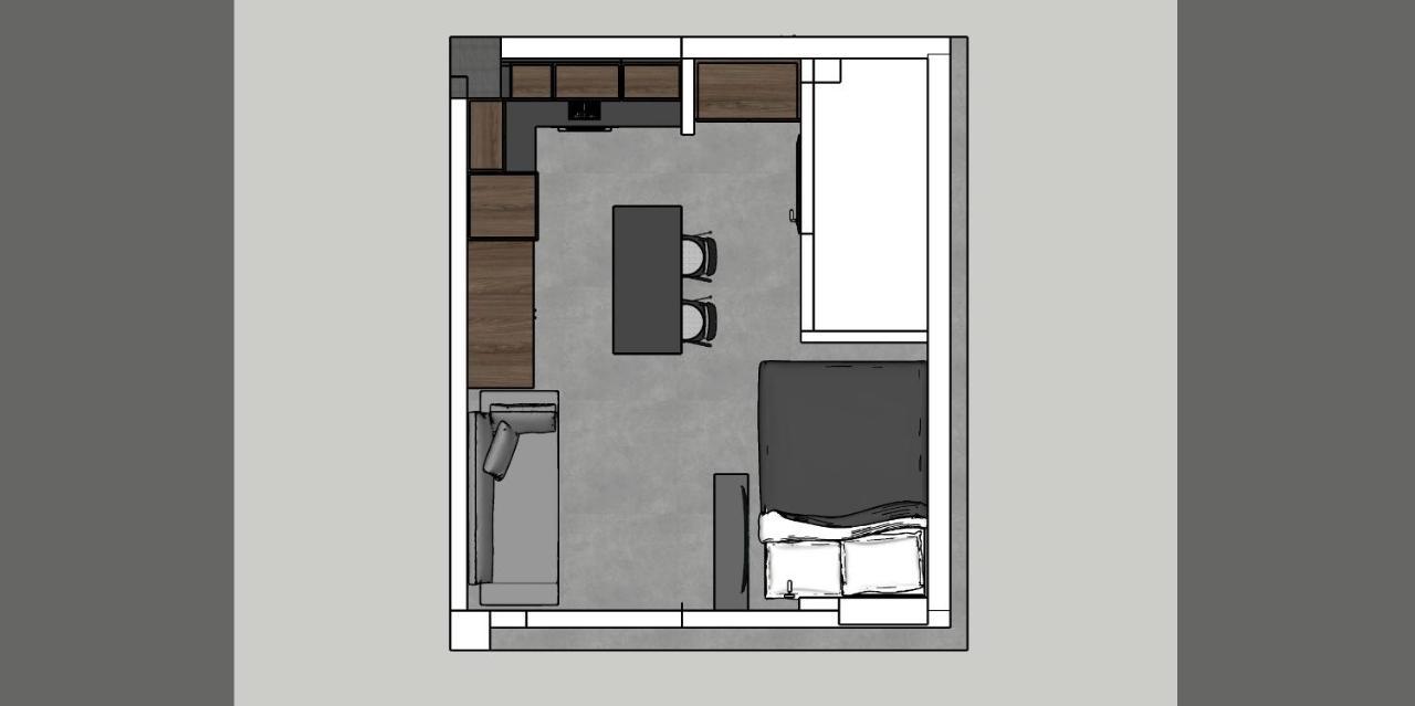 Ferienwohnung Stylish Modern Studio, Chalkida Centre, Seaside Exterior foto